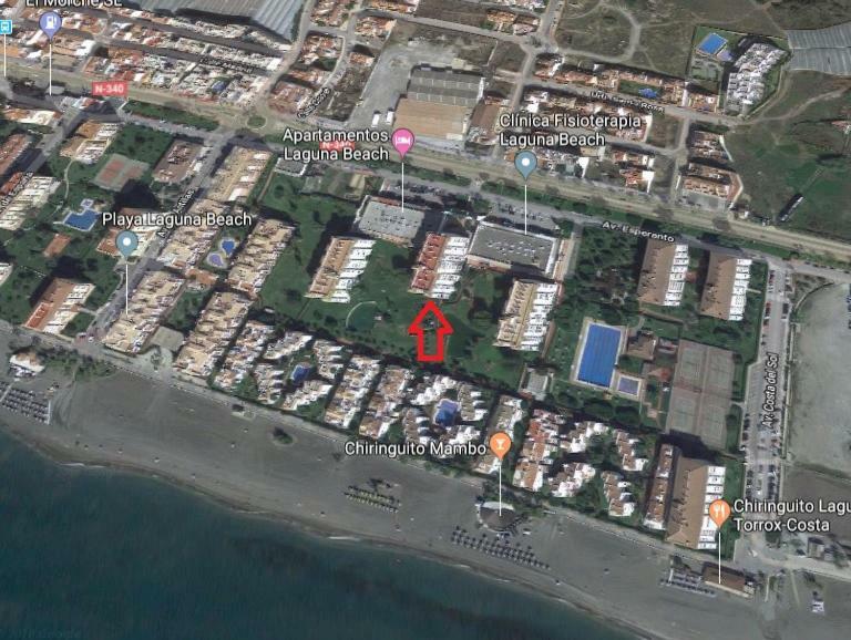 Apto. Urbanizacion Laguna Beach, 1ª Linea De Playa Torrox Exterior photo